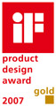 iF product design award 2007 in GOLD