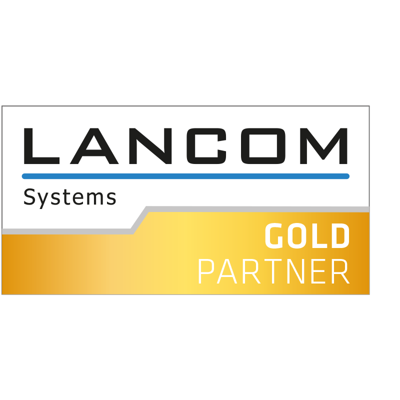 Logo Lancom Systems Gold Partner